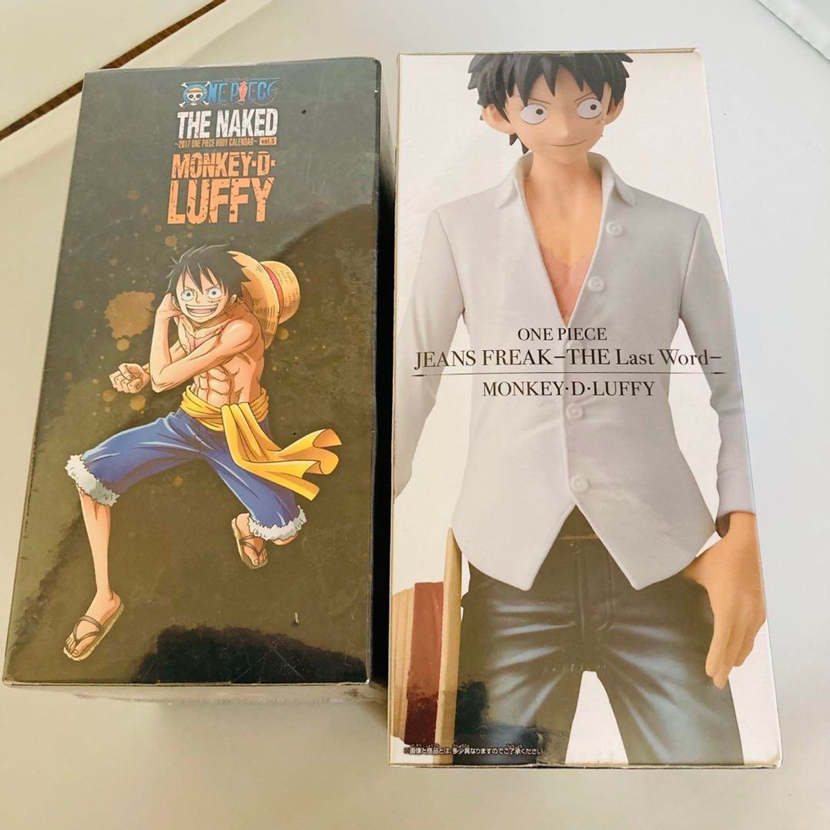 One Piece THE NAKED Best Jeanist Monkey D. Luffy Figure Set