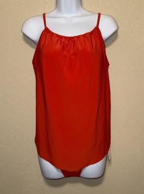 Beyond CONTROL 2 Piece ORANGE Bathing Suit Size 14 NWT