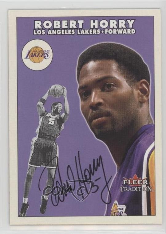 2000-01 Fleer Tradition Robert Horry #132 11ng