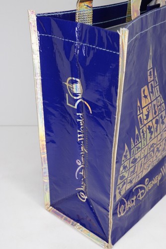 Walt Disney World Parks 50th Anniversary Tinkerbell Reusable Shopping Tote Bag - Picture 4 of 6