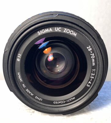 SIGMA UC ZOOM   28 - 70 mm   1 : 3,5 - 4,5