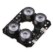 Array 4 Low Power Infrared IR LED Light Board 90 degrees 850nm Module For