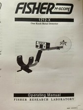 FISHER 1212-X METAL DETECTOR OPERATOR'S INSTRUCTION MANUAL