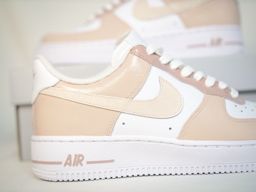 Custom Nike Air Force 1 Beige Neutral 
