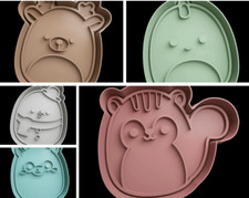 Squishmallows cookie cutters + insert, approx. 8cm
