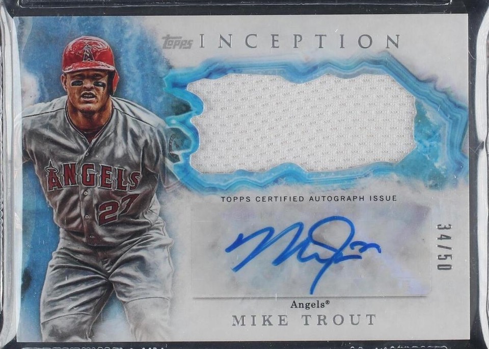 2017 Topps Inception - Mike Trout #IAP-MT - 1 of 1
