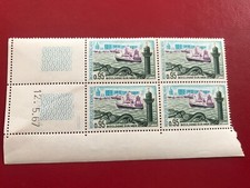 FRANCE 1966  COIN DATE   Bloc de 4  YT n° 1503 ** 