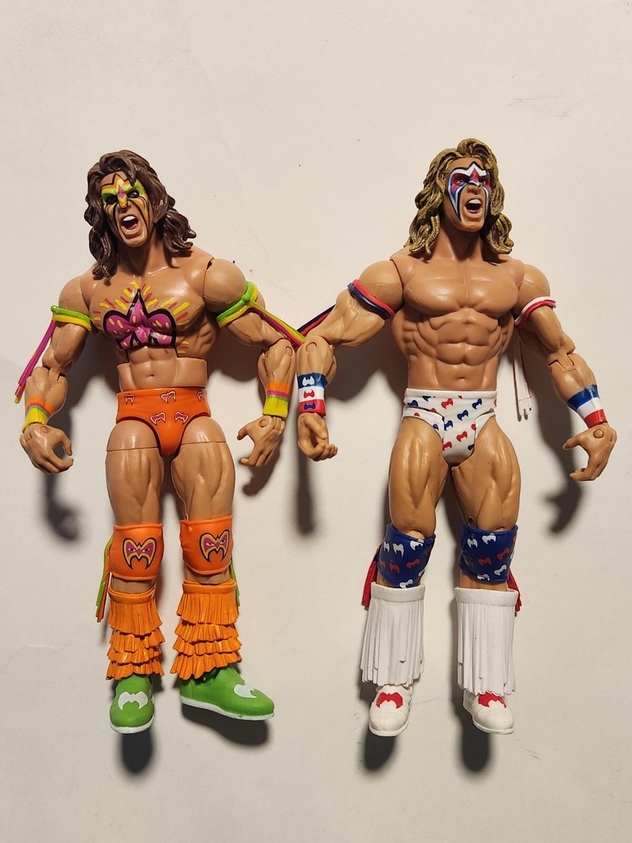 Mattel WWE Elite Ultimate Warrior Legends Action Figure Set