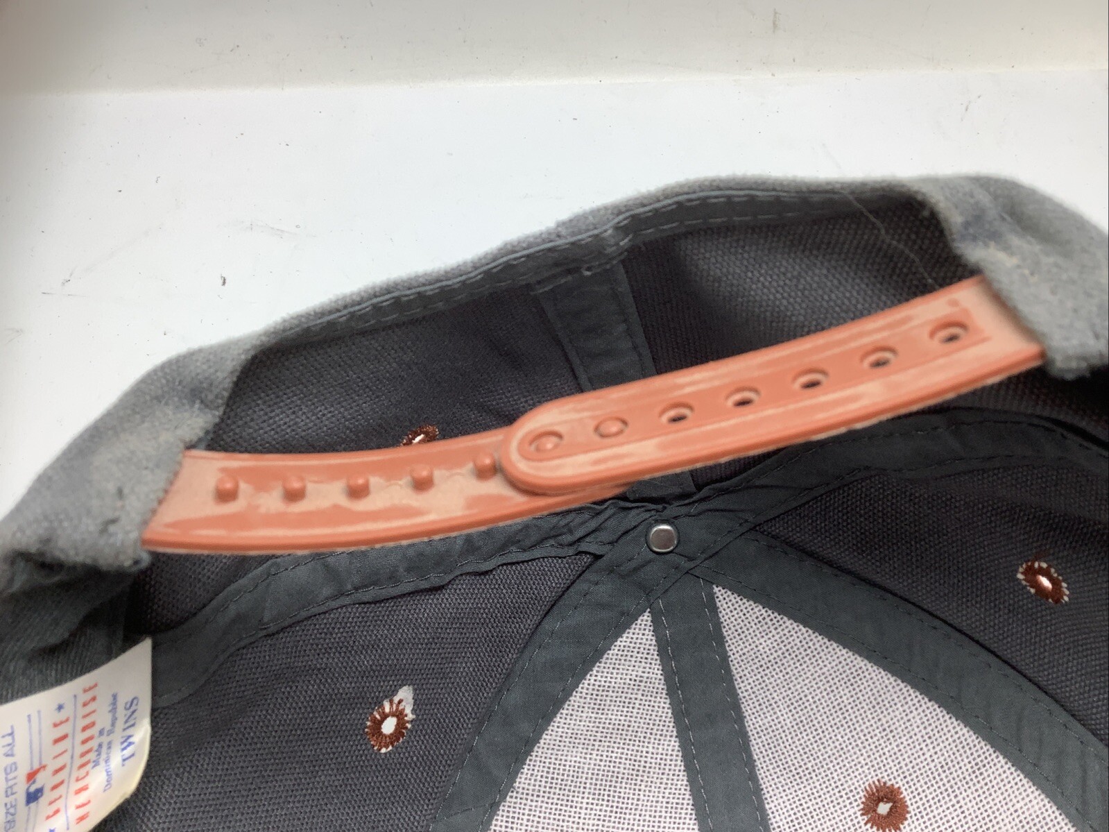 Twins Enterprise MLB Chicago Cubs Baseball Cap Men's One Size Copper/Grey spell