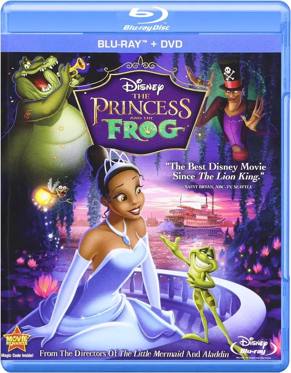 The Princess And The Frog Blu ray DVD