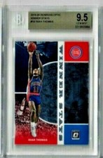 2019-20 Donruss Optic Isiah Thomas Winner Stays BGS 9.5