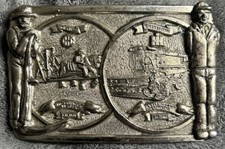 Vintage McCormick Reaper International Harvester Axial Flow Combine Belt Buckle