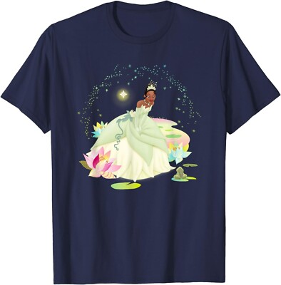 Licensed Disney The Princess and The Frog Tiana on a Bayou Shirt Womens 4X  Blue
