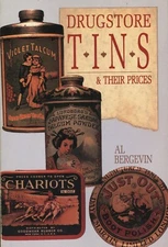 Antique Drugstore Advertising Tins - Cosmetic Health Sundries / Book + Values