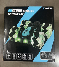 Gesture Sensing RC Stunt Car 2.4G 4WD Hand Controlled Toy w/ Lights Music
