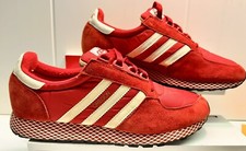Adidas Vintage Zx Oregon Lo Sneaker All Red Us 9,5 Rare 2000 Modell