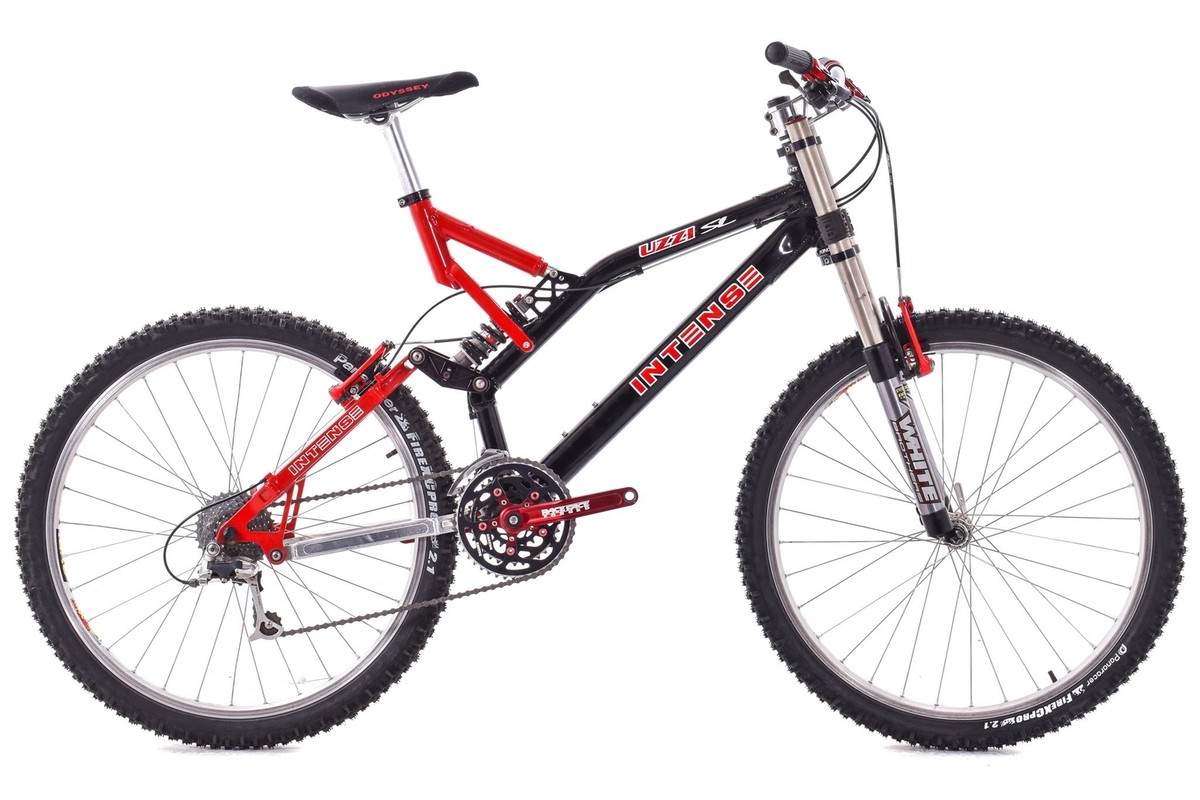 USED Intense Uzzi SL Large Mountain Bike Deore 3x8 Speed White