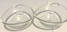 Set Of 2 Practica Dessert Bowls With Serving Handle Ice Cream Salad Fruit
