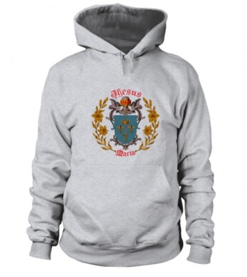 Sweatshirt Flagge Heilige Jeanne d Arc Wappen Flagge König König König KÖNIG KÖNIG