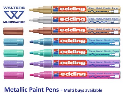 EDDING Marqueur Permanent 751 Crea (Orange, 1 Pièce