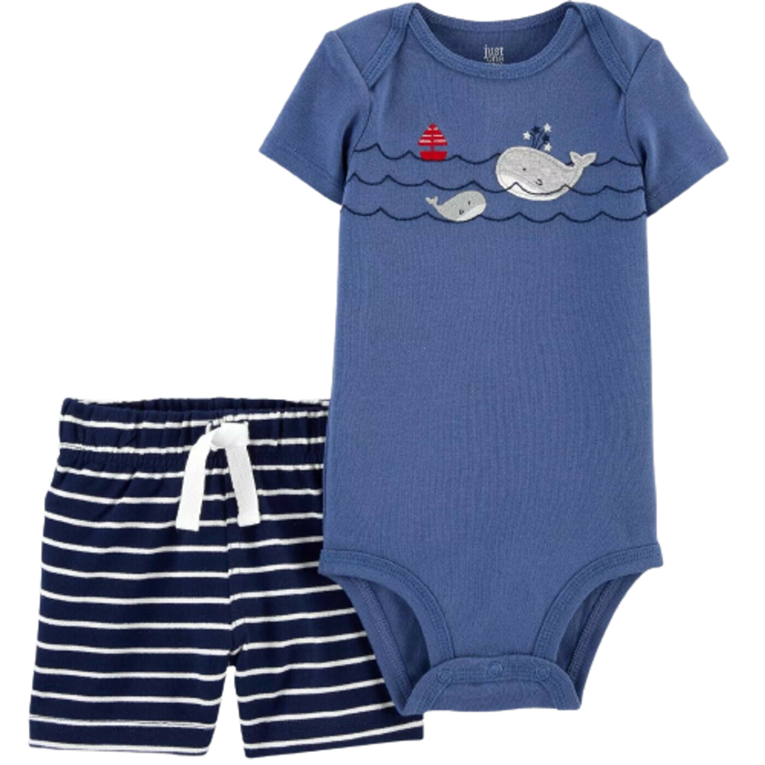 Carters Just One You Baby Boys' 9 Months 2pc Blue Whale Top & Bottom Set A144 for sale online eBay