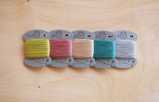 JAPANESE Embroidery SASHIKO ITOROKU KYOTO Thread MIX 50m 10colors - Image 3 of 4