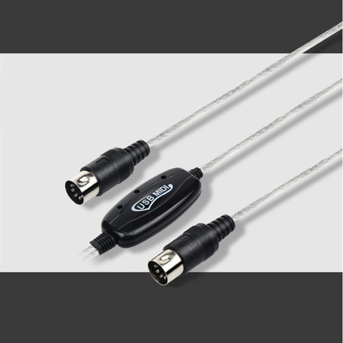 180x2 cm MIDI -kabel do USB -Midi -muzyka kablowa -kabel sznur do obróbki - Zdjęcie 11 z 11
