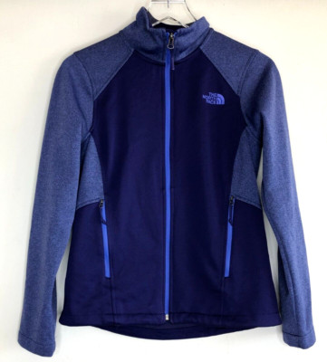The North Face Size Small Windwall Women's Full Zip Two Tone Purple Jacket
