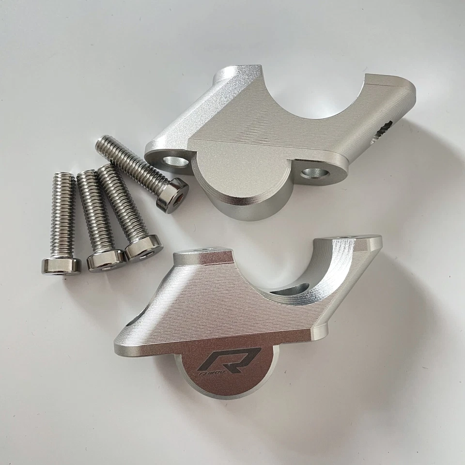 For BMW R1200R LC 15-19 R1250R LC 19+ 30MM Handlebar Riser Heighten Mount kit - Image 2 of 4