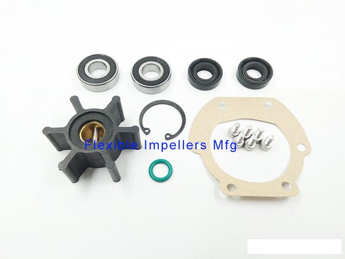 Raw Water Pump repair kit for Johnson F4B Fischer Panda Paguro westerbeke VOLVO