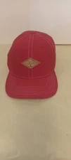 Roll Tida Alabama Red Hat With Leather Patch