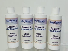 4 Safe n Simple ASSURE C Odor Eliminator Clear Lubricant Unscented 2026/06