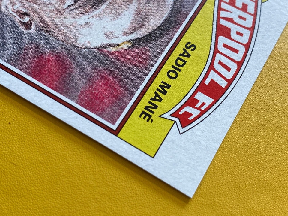 Sadio Mane Liverpool - 2019 Topps UEFA Champions League Living Set #23 - PR/ 466 - Image 3 of 3