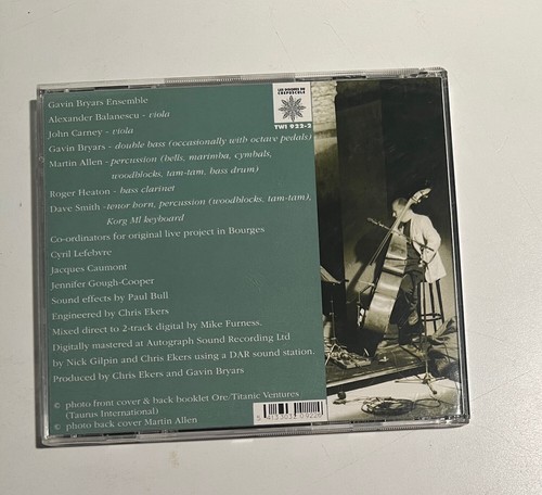 Gavin Bryars CD The Sinking of the TITANIC Remastered - Picture 2 of 2