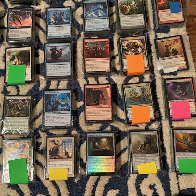 Magic the Gathering MTG Collection Lot of 3000 Cards, Duel + Commander