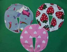 Tubing pads(3). Padded with a bamboo velour. 
