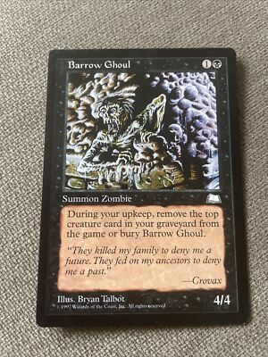 Magic the Gathering MTG Barrow Ghoul (61) Weatherlight   LP  E12*