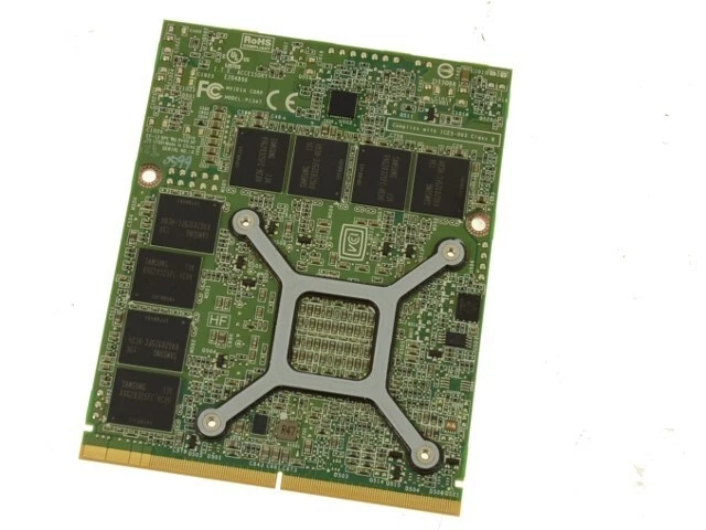 Dell K9MWW Precision M6700 M6800 4GB DDR5 Nvidia Quadro 5010M Video Card 0K9MWW - Image 2 of 2