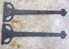 1 PAIR OF ORIGINAL KIRKPATRICK DECORATIVE HINGE FRONTS