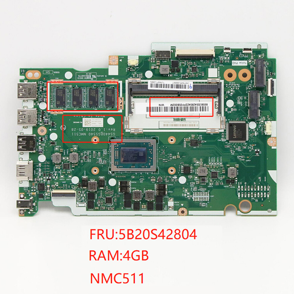 5B20S42804 For Lenovo ideapad S145-15API Laptop Motherboard AMD R3