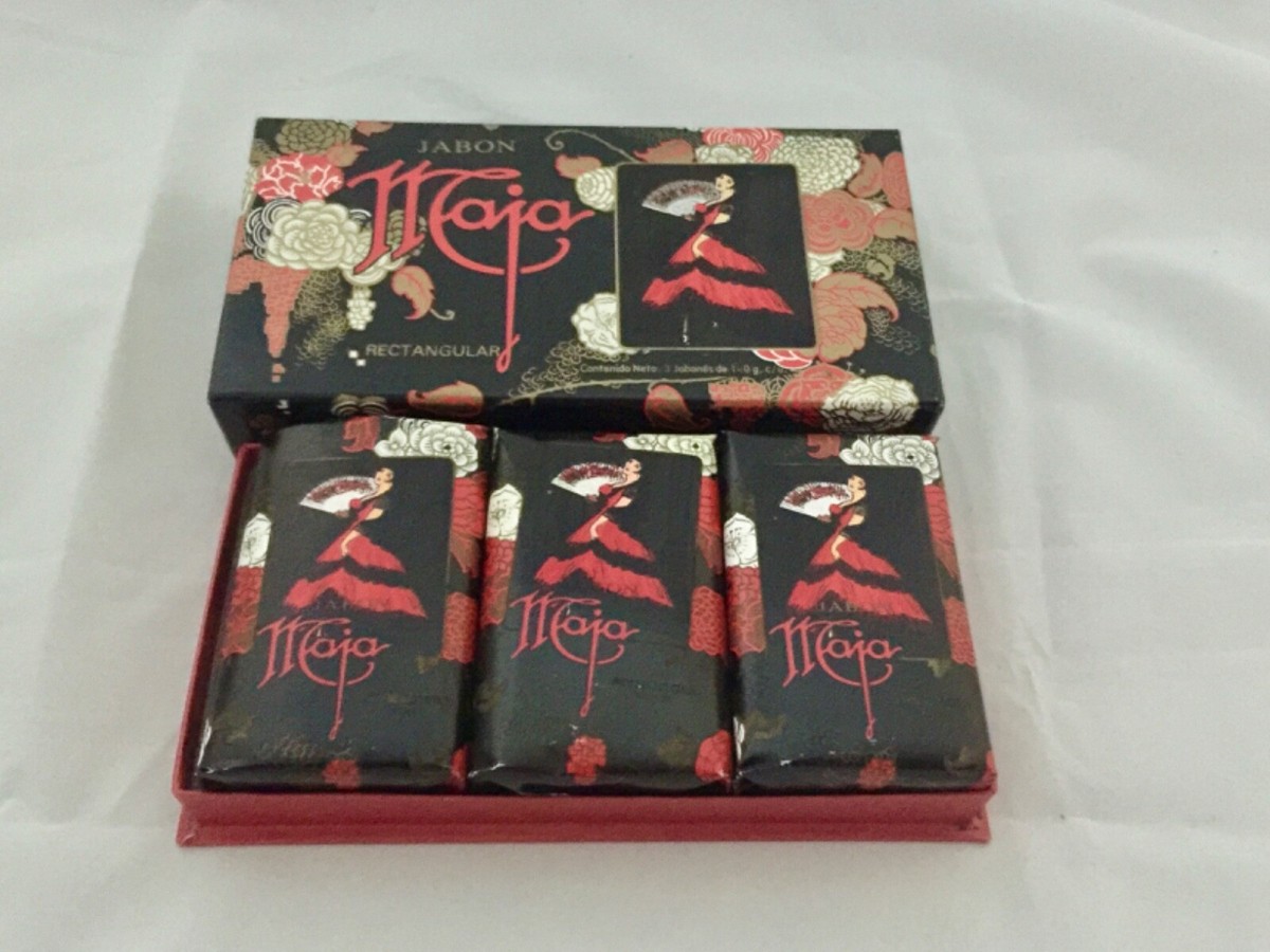 Vintage Myrurgia Jabon Maja Soap Set of 3 Made In Spain. New in