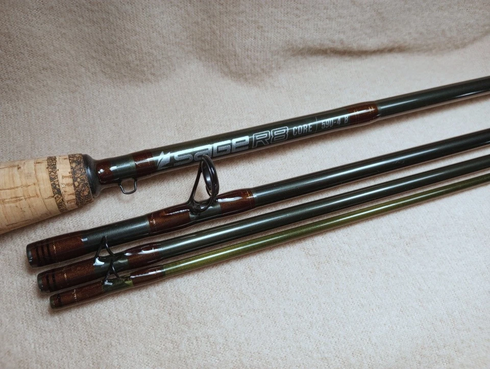 Sage R8 Core 4wt, 10', caña de mosca personalizada construida para ti con sección de punta adicional Foto 3 de 4
