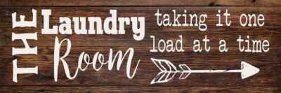 The Laundry Room Taking it One Load at a Time Rustic Looking B3-06180028020