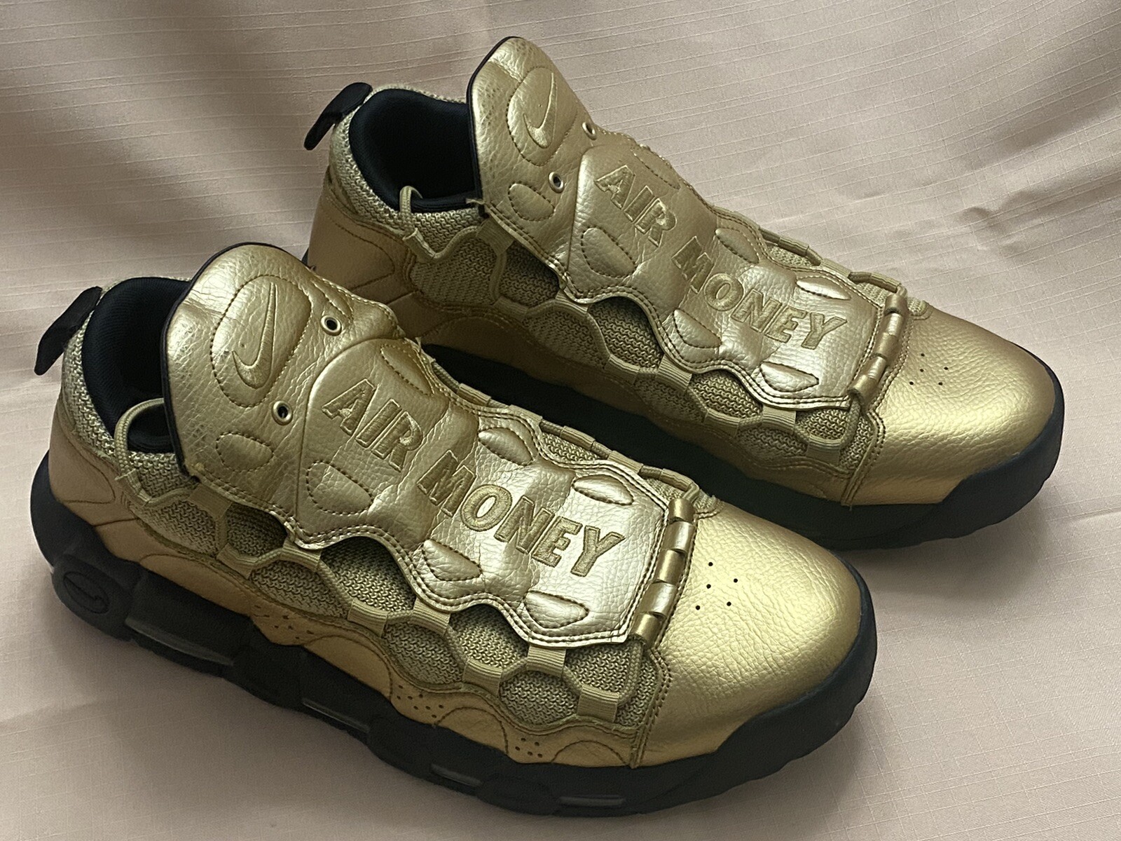 air more money metallic gold Big sale 