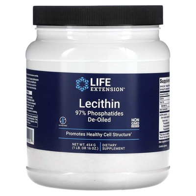 2 X Life Extension, Lecithin, 16 oz (454 g)