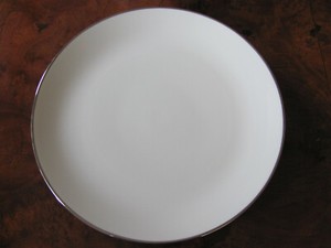 Franciscan-China-Platinum-Band-Encanto-Ivory-Dinner-Plate-s-Up-to-7-Avail