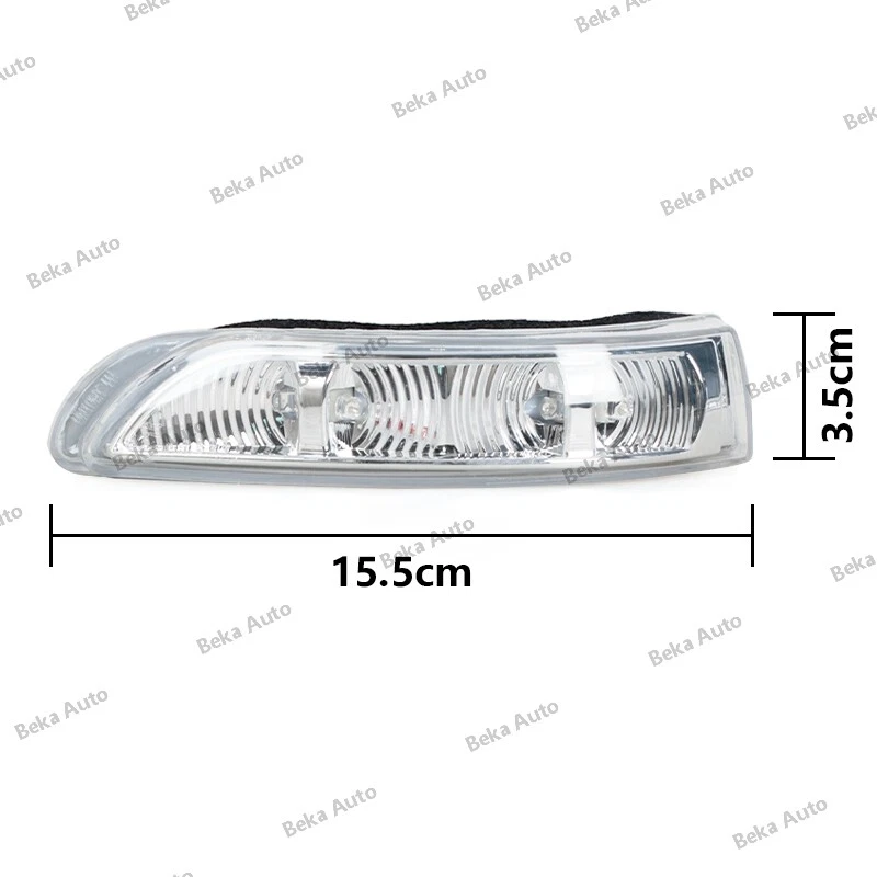 1 pieza para Kia Rondo Carens 2009-2012 espejo lateral luz ámbar derecha Foto 4 de 4