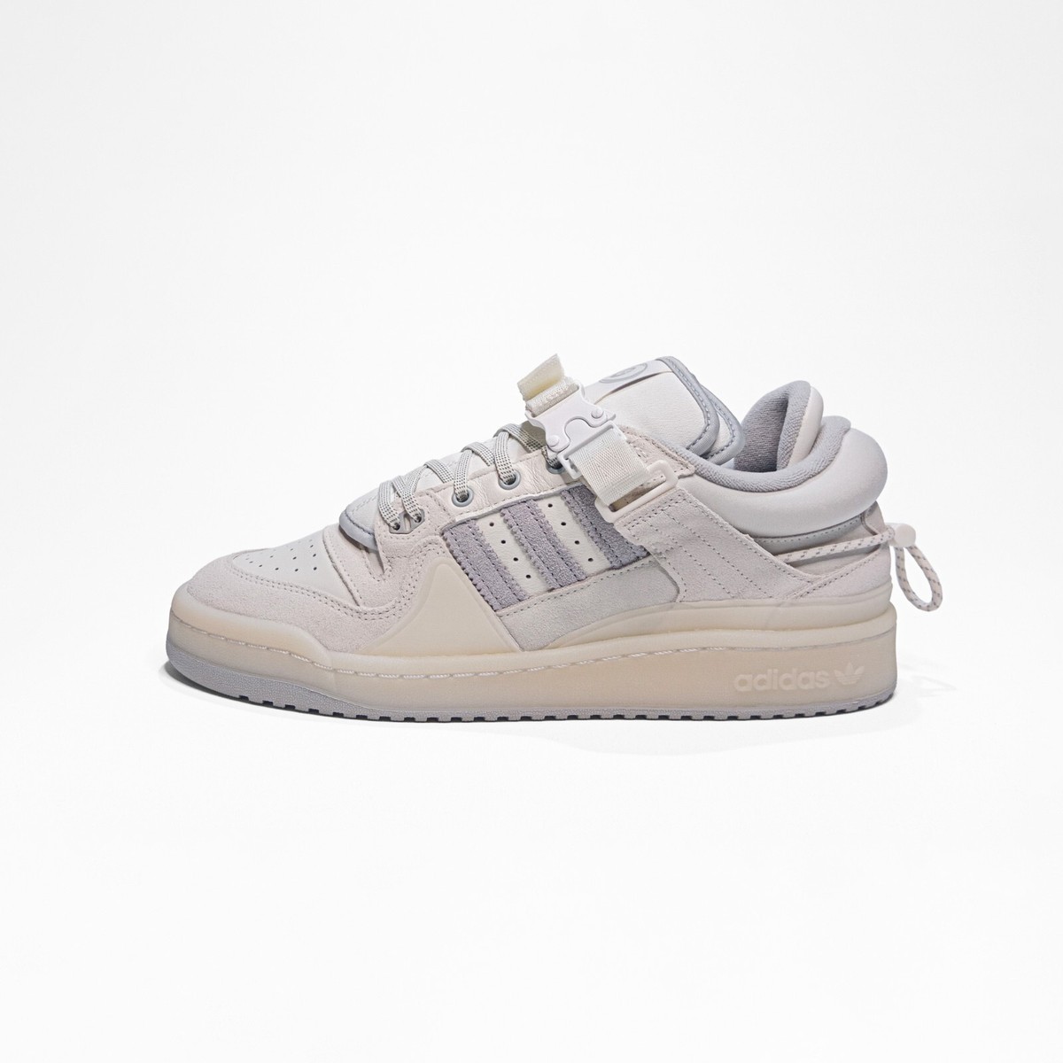bad bunny x adidas forum buckle low hq2153 US12.5 LAST FORUM CLOUD