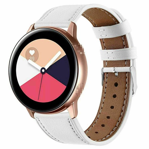 Leather Watch Band WristStrap For Samsung Galaxy Watch 6 5 4 40/44mm Classic PRO - Picture 13 of 55