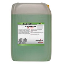 Flotex Scheibenklar Scheibenreiniger, 25L Glasreiniger Autoscheiben Fenster